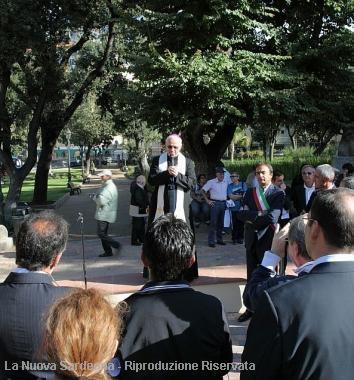 Linaugurazione dei rinnovati giardini pubblici 