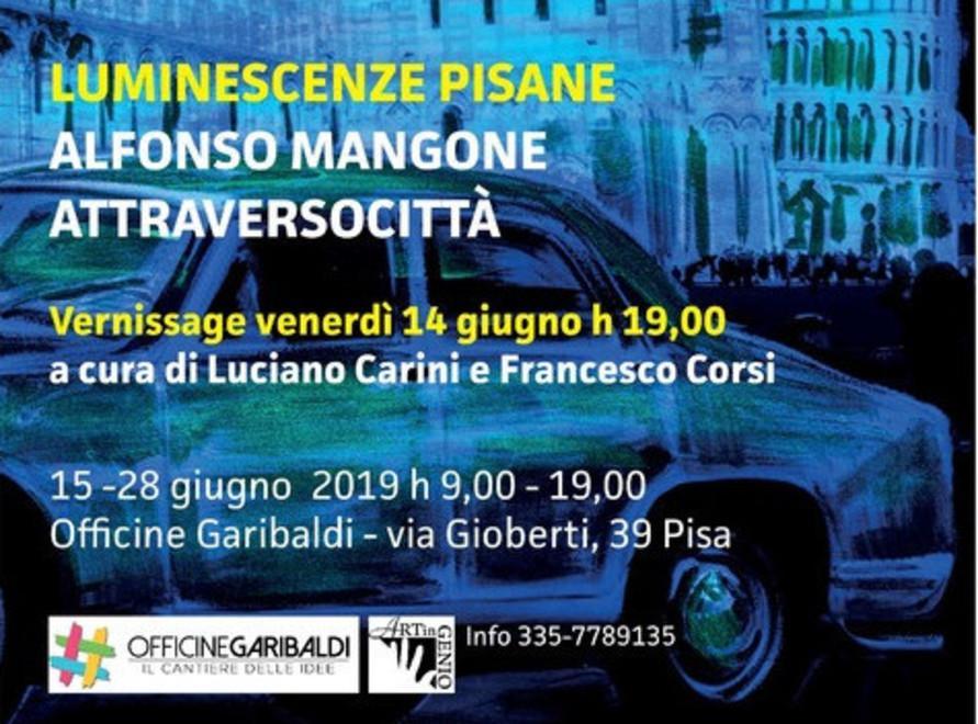Omaggio alla Luminara con le opere di Mangone