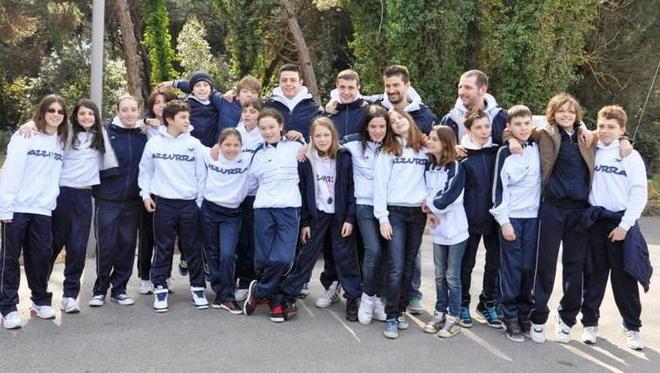 Azzurra, sono 16 le medaglie raccolte ai regionali di Viareggio 