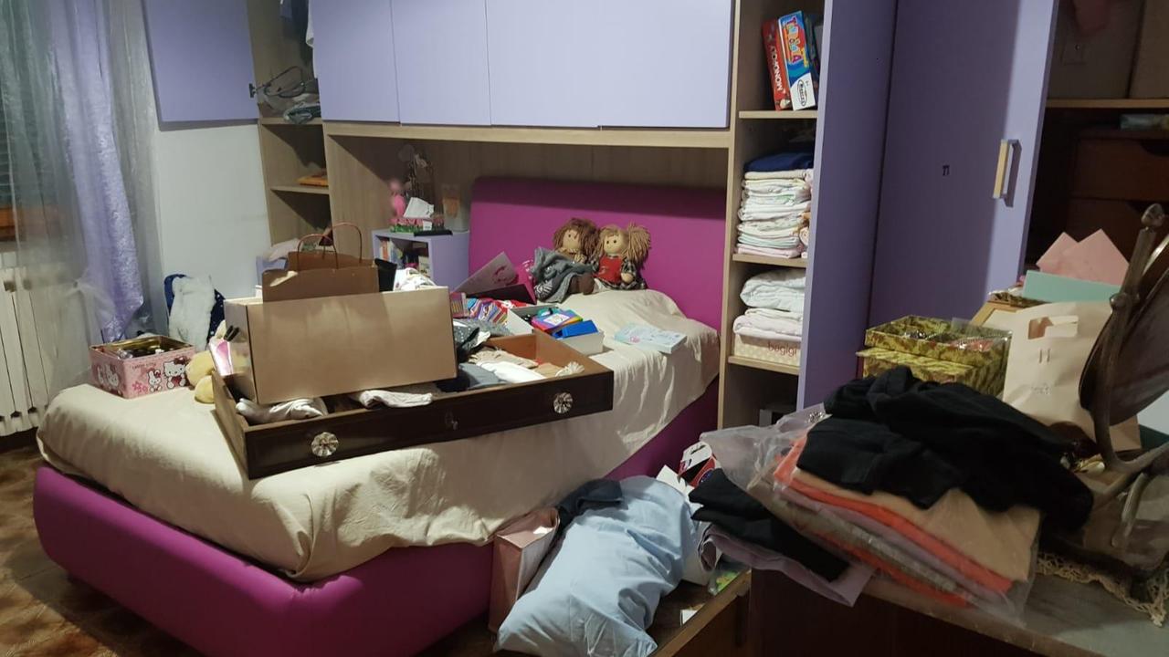 Casa svuotata durante il fine settimana