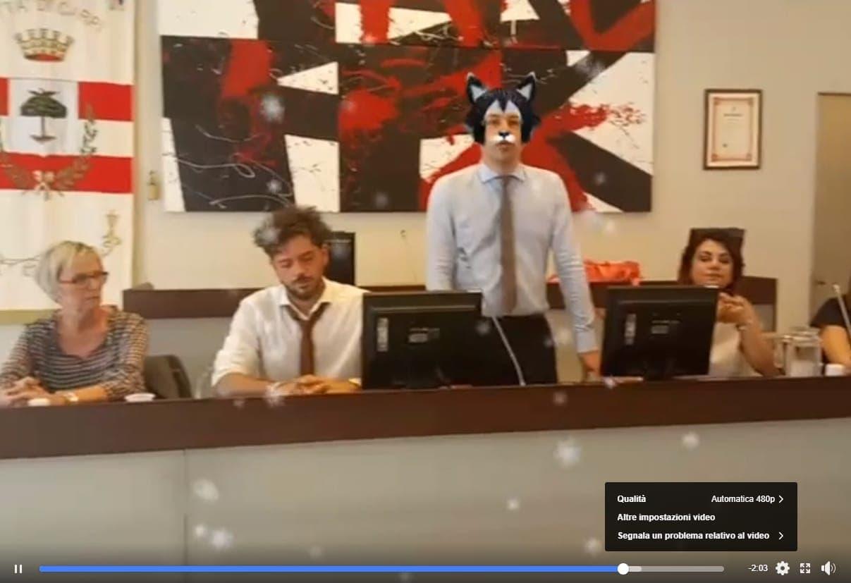 Carpi I filtri facciali nella diretta Facebook del Comune per la nuova Giunta