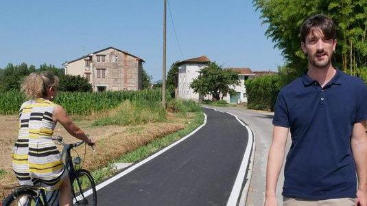 In bici da Lucca a Capannori La pista è in dirittura d’arrivo