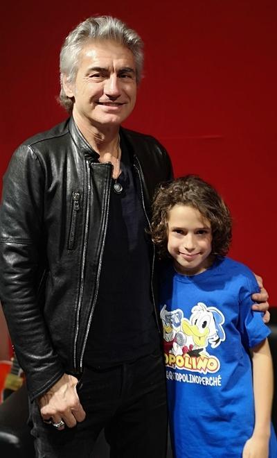 «Ligabue? Uno normale» L’intervista su Topolino del baby batterista Jacopo