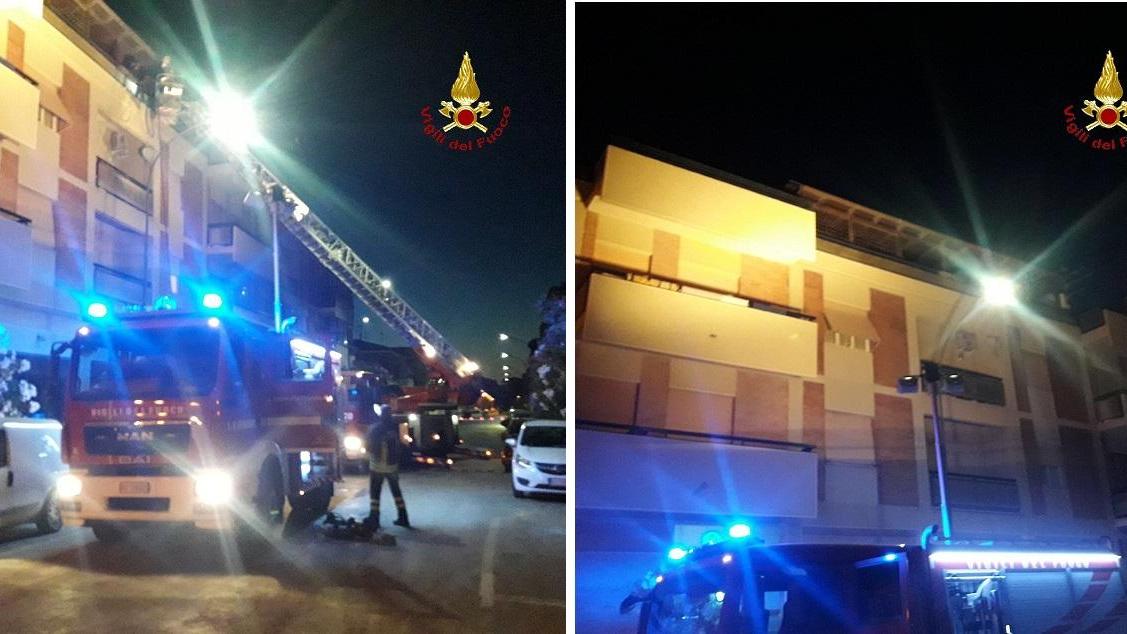 Incendio nell'appartamento, famiglia ricoverata per probabile intossicazione