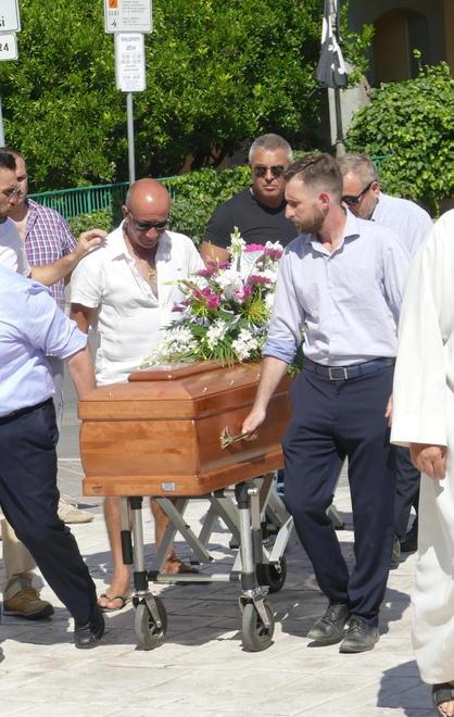 L’ultimo saluto a Dimitri