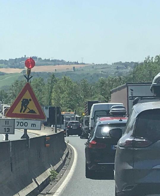 Il cantiere si sposta «Si ridurranno le file»