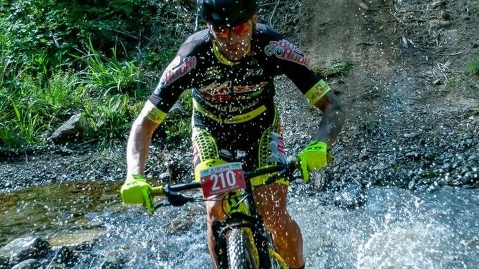 Mountain bike, Marco Devoti in gara al “King of castle”