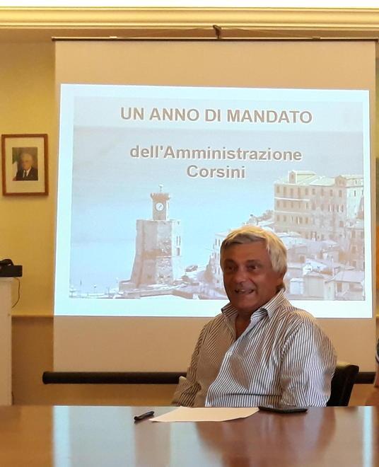 Corsini dopo un anno da sindaco «Abbiamo sanato lo stato di crisi» 