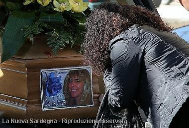 Il funerale di Orsola Serra e Alessandro Calvia, il presunto assassino