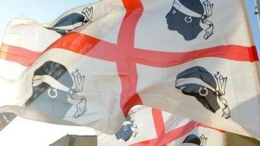 La bandiera dei Quattro Mori simbolo del Partito sardo d’Azione