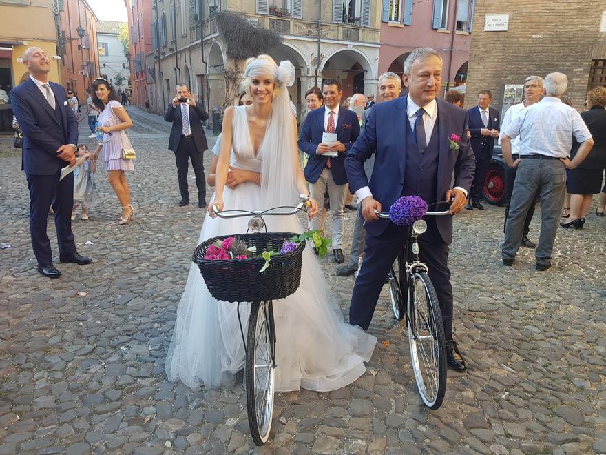 Modena, le nozze di Andrea Galli e Carlotta Corno 