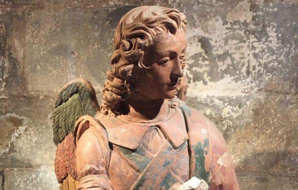 L’angelo di terracotta attribuito a Leonardo esce dall’Opificio