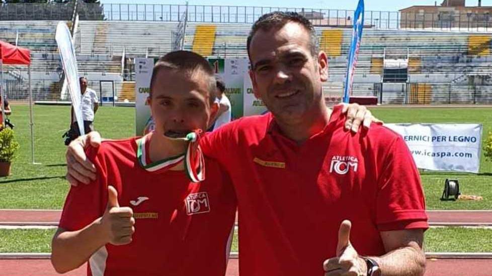 Andrea Piacentini si conferma campione italiano nei 100 e 200