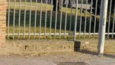 Altro buco sulla strada per i lavori della fibra
