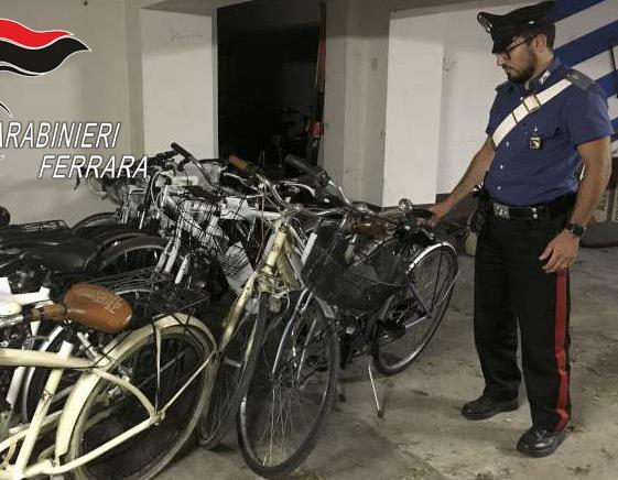 Andava in gita al mare Ma tornava ad Argenta con tante bici rubate 