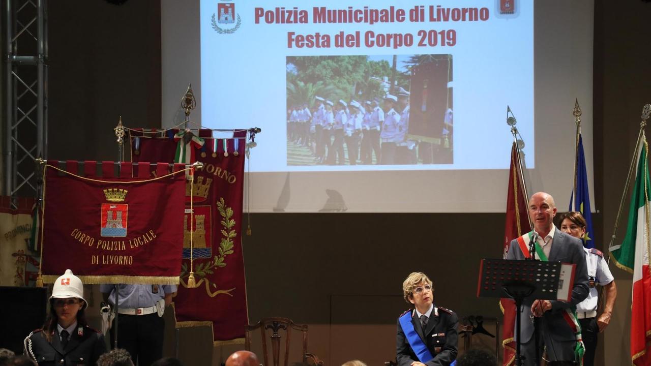 Un momento delle celebrazioni (foto Repetti/Pentafoto)