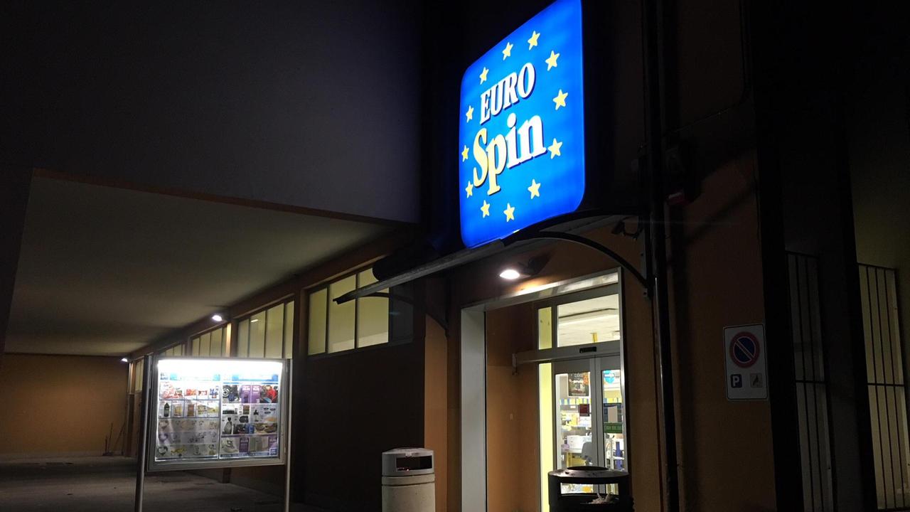 L'ingresso dell'Eurospin di Pieve a Nievole