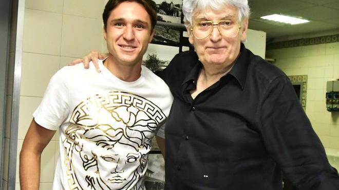Il talento viola Federico Chiesa in Capannina