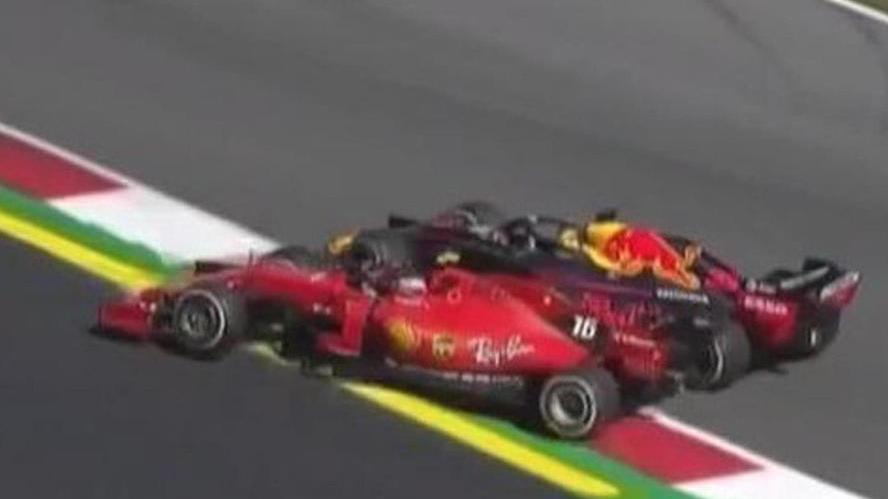 Sorpassi e polemiche Verstappen beffa Leclerc e va a vincere