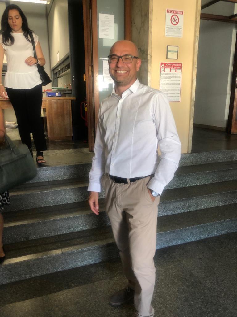 L'ex sindaco di Pontedera, Simone Millozzi, in tribunale a Pisa