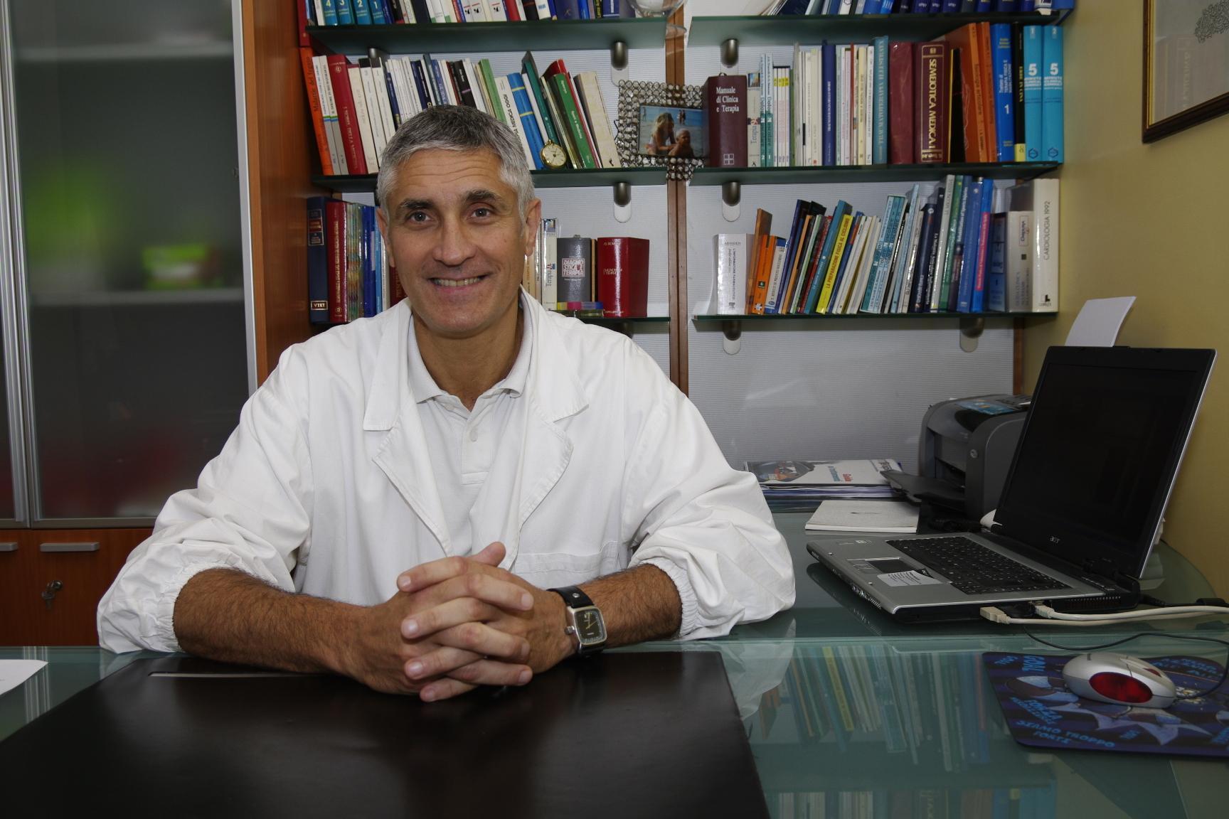 Il medico sportivo Luca Magni