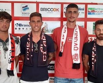 Il mercato biancorosso parte con quattro nuovi arrivi 