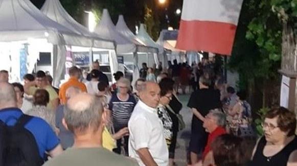Il tabellone che riporta l’incasso del giorno