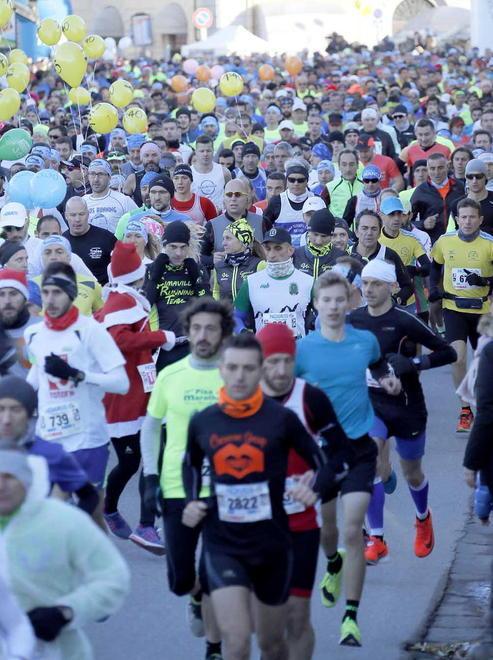 Un'edizione passata della Maratona di Pisa