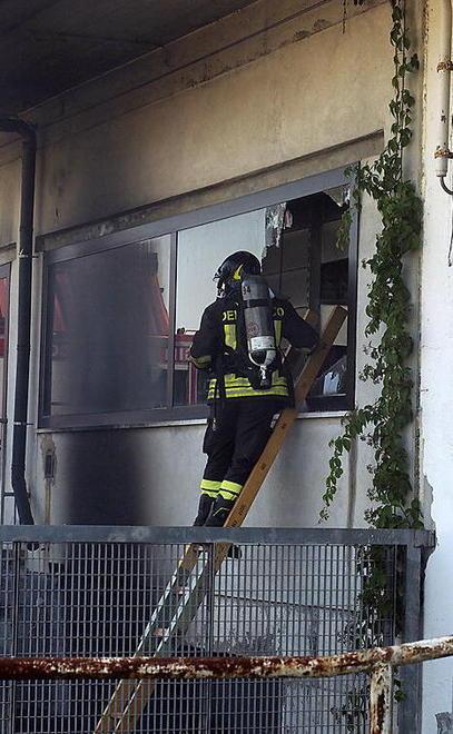 Devastato da un incendio magazzino di giocattoli 