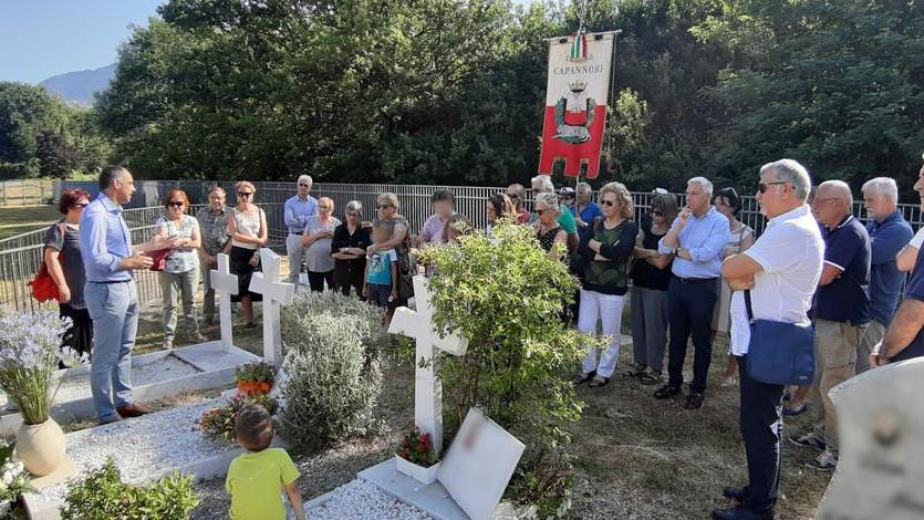 Cerimonia a Marlia in memoria di Luciana Baroni