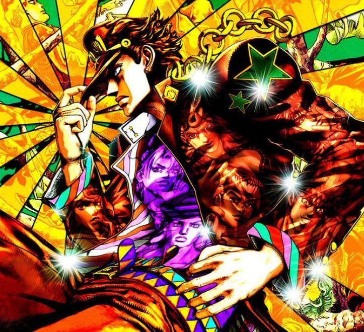 Una tavola delle avventure di JoJo di Hiroiko Araki per la prima volta ospite al Lucca Comics