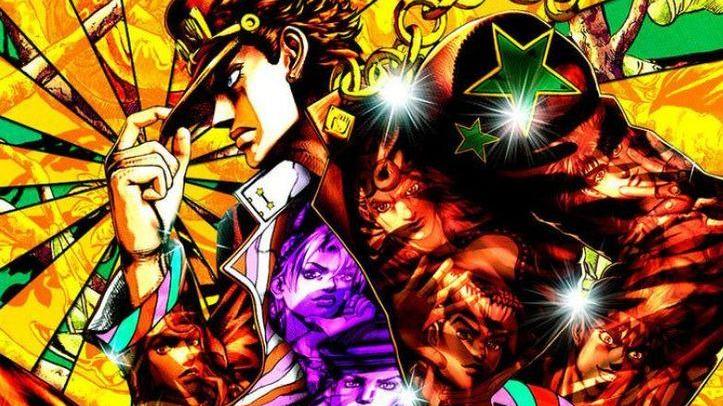 Una tavola delle avventure di JoJo di Hiroiko Araki per la prima volta ospite al Lucca Comics