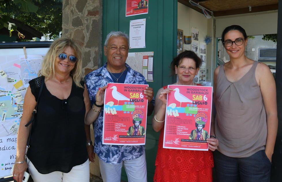 In piazza Garibaldi cinque band in concerto per rievocare Woodstock 