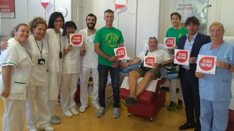 Quaranta finanzieri al Centro Trasfusionale per donare sangue