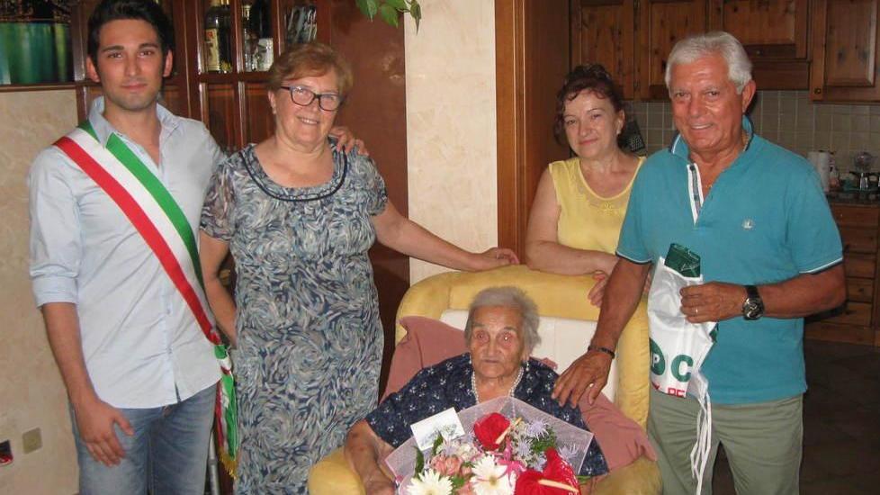 Festa per i 100 anni di Luigia