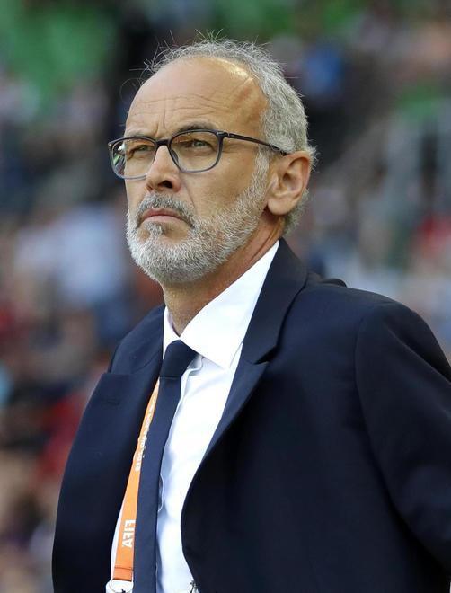 Paolo Nicolato sulla panchina degli azzurri Under 21