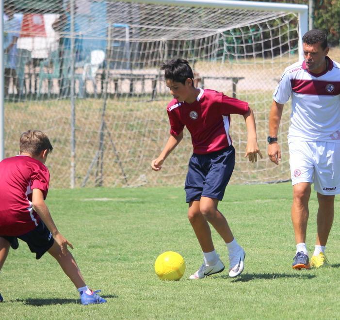 La carica dei sessantadue baby calciatori che sognano di indossare la maglia amaranto
