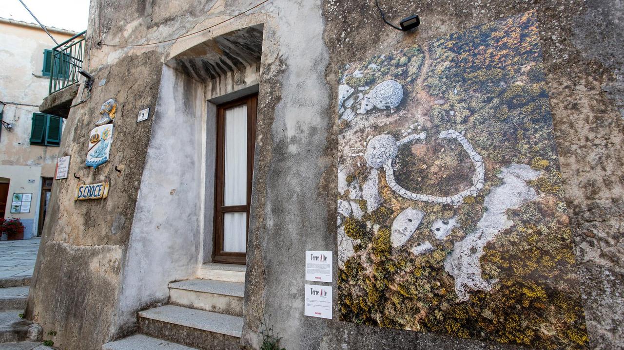 Una delle foto scattate da Roberto Ridi, esposta nella mostra open air "Terre Alte"
