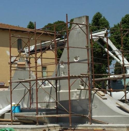 Monumento cambia casa Via ai lavori di rimozione