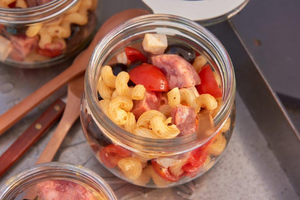 Pasta fredda con zampone di Modena