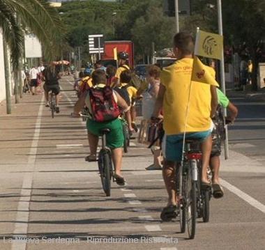 Una pista ciclabile 