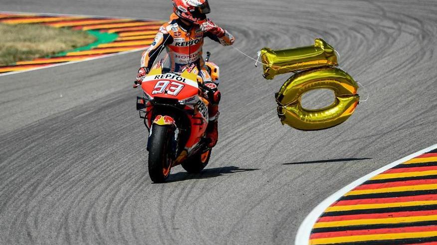 Era storia, ora Marquez diventa leggenda Conquista il Sachsenring per la decima volta!