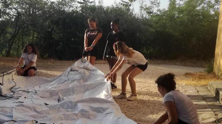 A lezione di generosità nel campo estivo tutto dedicato alla protezione civile