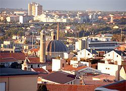 Un panorama di Sassari