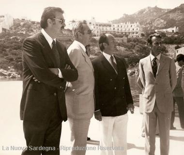 L'inaugurazione della nuova Marina nel luglio del 1976 