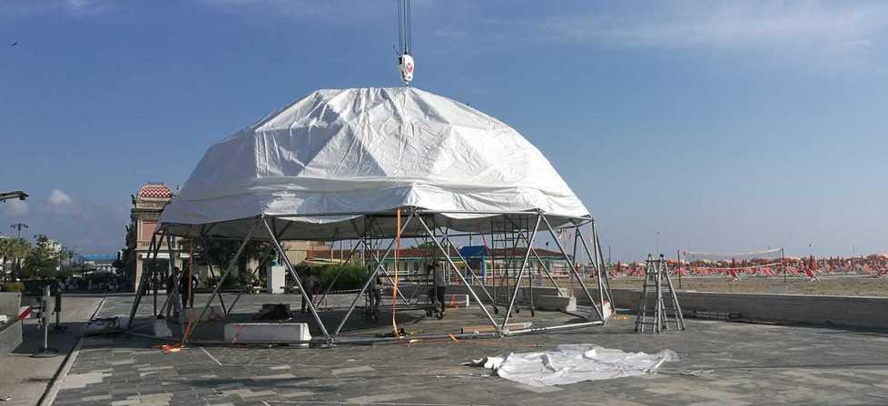 Esperienze multimediali in piazza Mazzini con le opere di Leonardo 