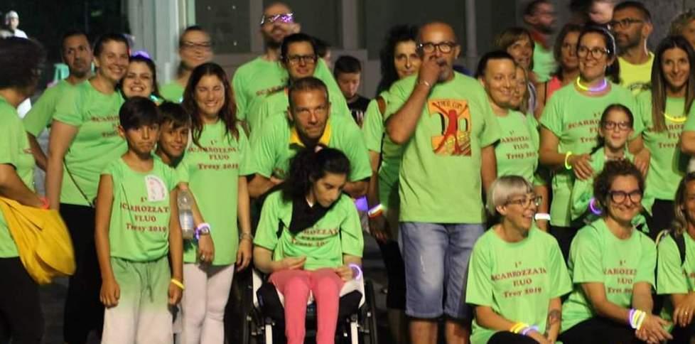 Fluo Tresy show In carrozzina raccolti 1.110 euro 