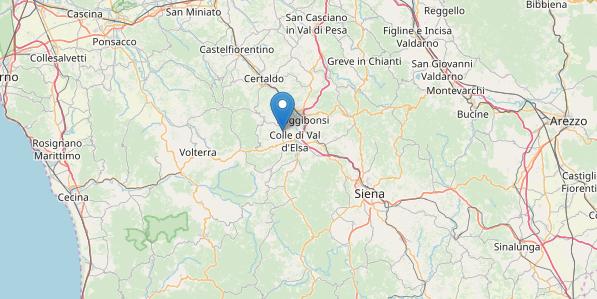 L'evento sismico mappato dall'Ingv