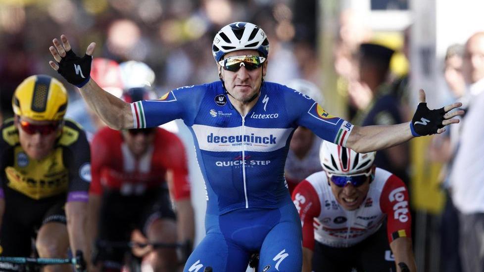 Il profeta Elia sa come si fa: Viviani, uomo jet del Tour