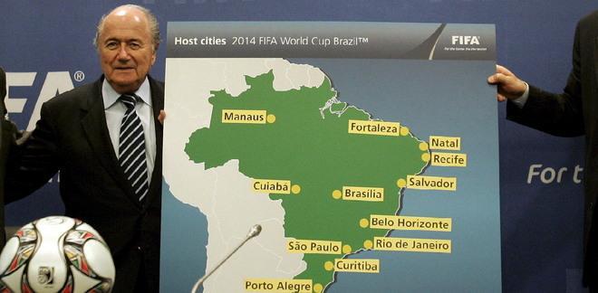 Curitiba è una delle sedi dei mondiali di calcio in Brasile del 2014